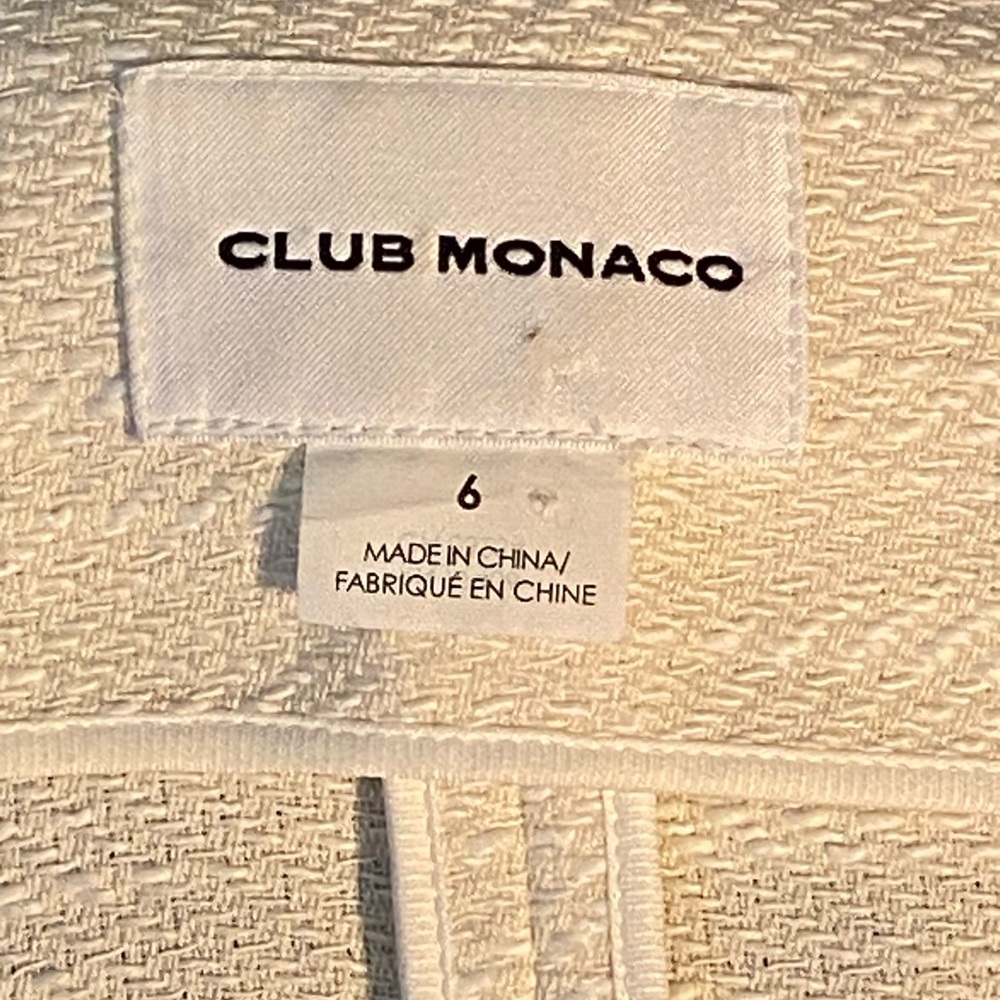 Club Monaco cream Women's Jacket - Picture 6 of 7